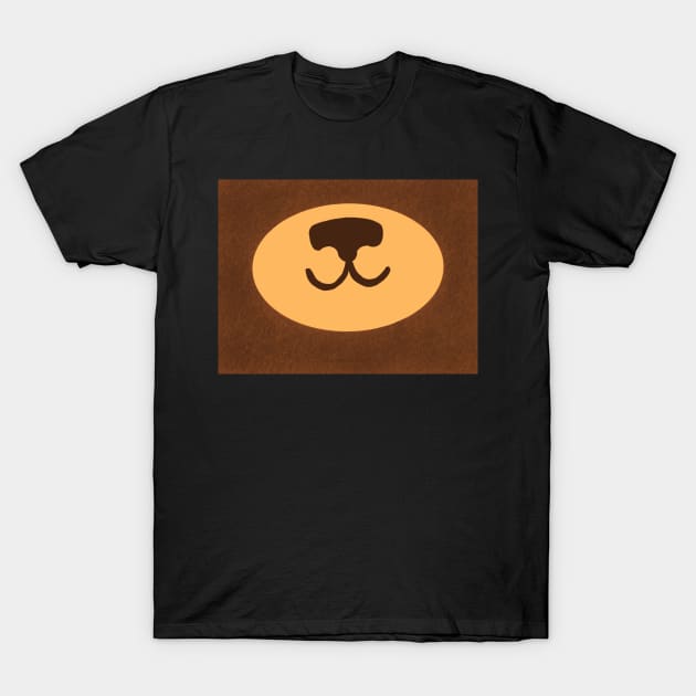 Teddy Bear Face Mask T-Shirt by MamaODea